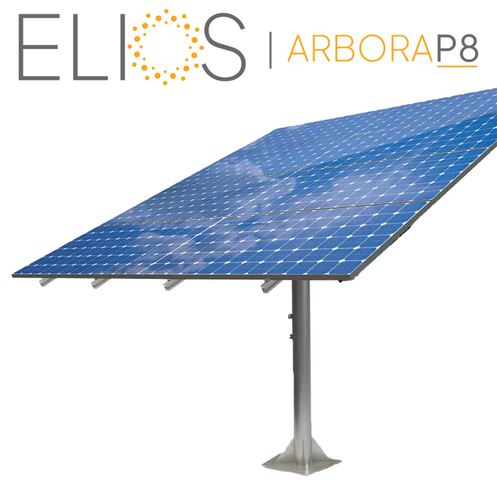 Système de Montage pour 8 Panneaux Solaires Elios Arbora P8