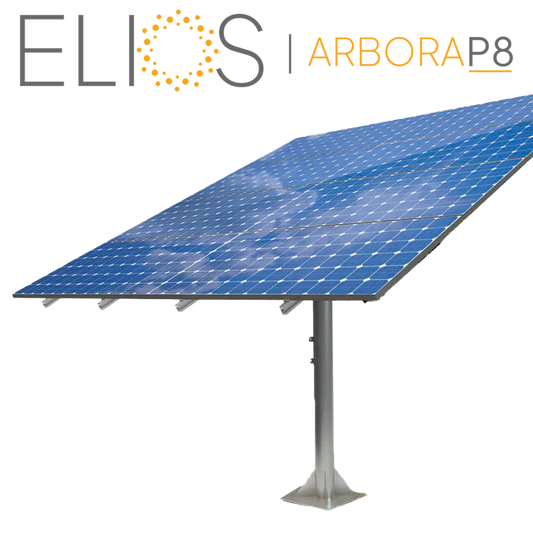 Système de Montage pour 8 Panneaux Solaires Elios Arbora P8