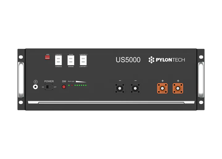 Pylontech US5000 | Batterie LiFePO4 48V/4,8 kWh - Modulaire et Performante